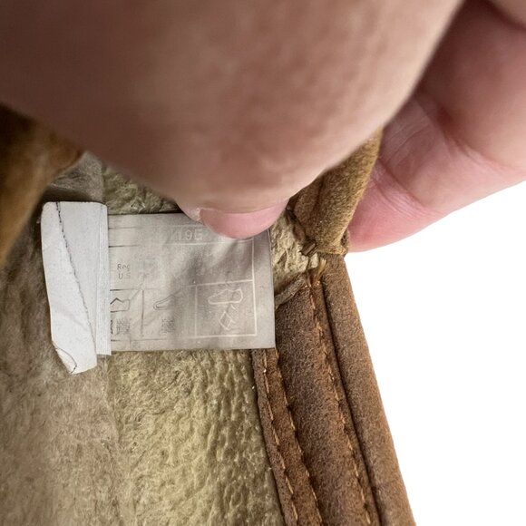 UGG Dex Indoor Outdoor Suede Wool Slip On Slipper Loafer Men's size 7 - Picture 7 of 11